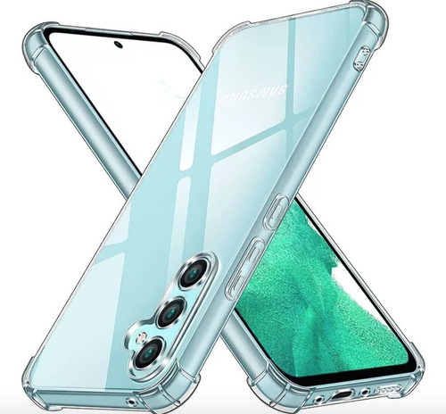 Capa Gel Air Cushion Para Samsung Galaxy A54 - Transparente