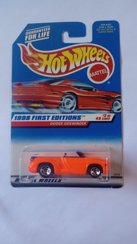 Hot Wheels Cars Toy Dodge Sidewinder ´98 First Editions 