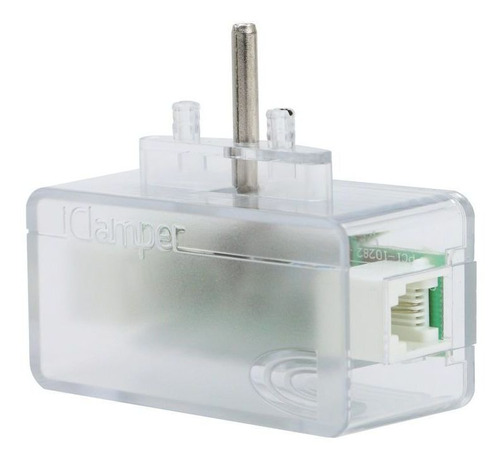Módulo Proteção Rj11 Tel P/ Iclamper Transparente - Clamper