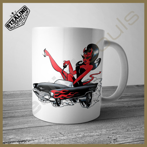 Taza | Hot Rat / Rod #262 | Mooneyes / Rat Fink / Clay Smith