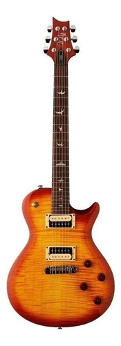 Guitarra elétrica PRS Guitars SE 245 de  bordo/mogno vintage sunburst flamejante com diapasão de pau-rosa