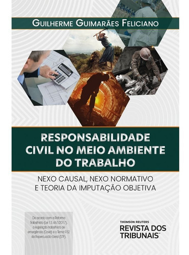Responsabilidade Civil No Meio Ambiente Do Trabalho (2021), De Guilherme Guimarães Feliciano. Editora Revista Dos Tribunais, Capa Mole Em Português, 2021