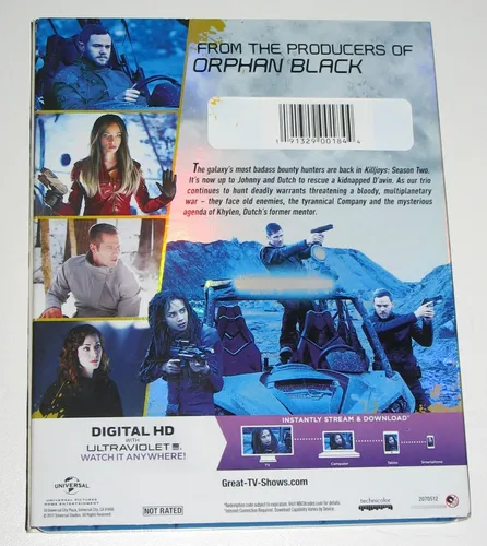 Killjoys Temporada 2 Blu-ray Original Inglés (Usado)