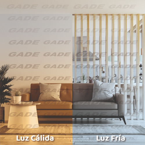 Imagen 5 de 7 de Panel Plafon Led 6w Aplicar Cuadrado