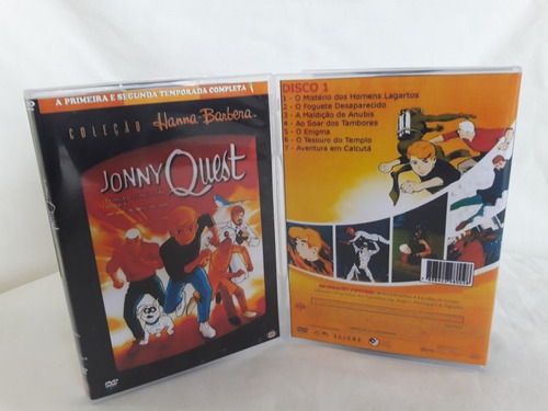 Imagem 2 de 4 de Dvd Coleção Jonny Quest - Clássicos - Raríssimo (6dvds)