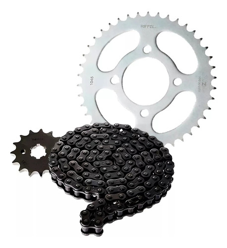 Kit Relação Yamaha Ybr Factor 125 2004 2005 2006 Diant Cofap