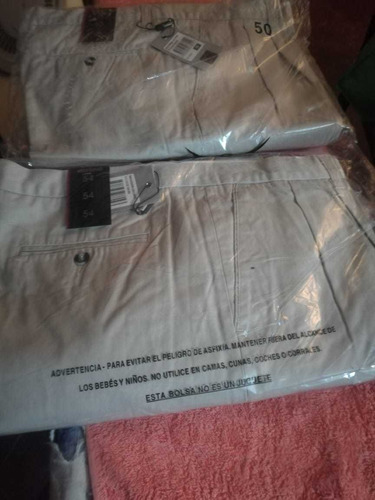 Pantalones De Gabardina 