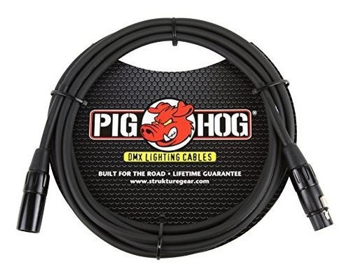 Cable De Iluminación Dmx Pig Hog Phdmx10 De 3 Pines, 10 Pies