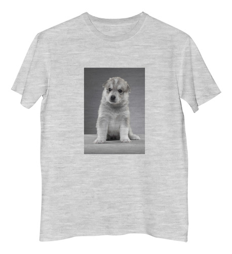 Remera Hombre Perros 3 Cachorro Orejas Caidas