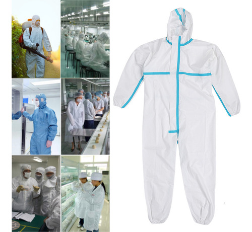 Traje De Protección General De Seguridad, Mono Con Capucha P