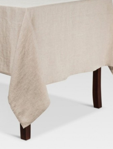 Imagen 5 de 10 de Mantel Lienzo Crudo Washed 1.50. X 1 Tipo Tussor