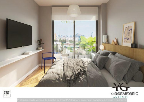 Jbj 2323 - 2 Ambientes Con Toilette, Dormitorio En Suite Y Balcon Corrido