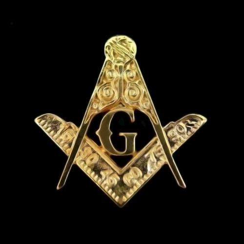 Pin Masonico Escuadra Grado  Maestro  | Artemasonico