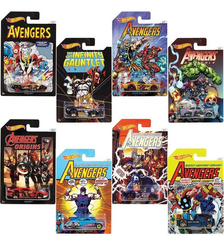 Hot Wheels Avengers Infinito