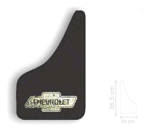 Juego Aletas X 2 De Chevrolet Universal Ref No.4 36.5x24 Cm
