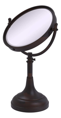 Espejo Maquillaje Altura Ajustable 7.9 In 5 Aumento Bronce
