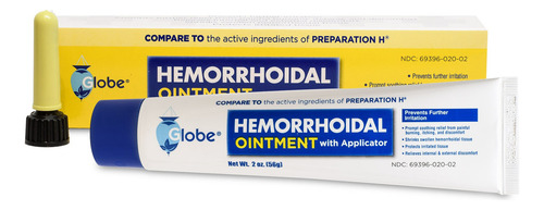 Hemorrhoidal Ointment Con Aplicador, Fenilefrina Hcl, Petrol