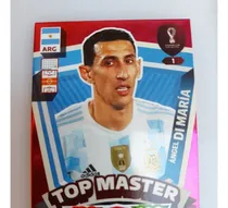 Comprar Adrenalyn Qatar 2022 - Carta Top Master #1 Ángel Di María