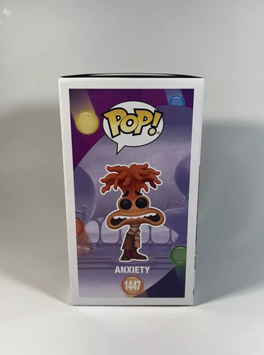Funko Pop Ansiedad Disney Inside Out 2, Anxiety Intensamente (Usado)