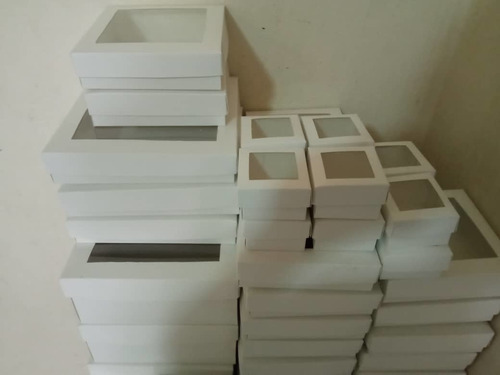 Imagen 3 de 10 de Cajas De Cartón Con Visor De Acetato