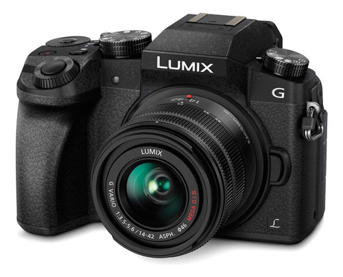 Cámara Digital Panasonic Lumix G7 4k, Con Lumix G Vario ...