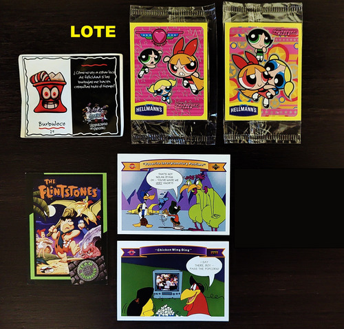 Lote Trading Cards Looney Tunes Taito Chicas Superpoderosas