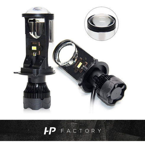 Kit Cree Led H4 Canbus Csp Con Lupa 40000 Lm