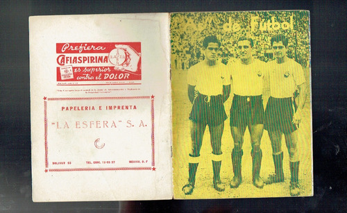  As Futbol Primera Revista De Futbol En Mexico # Julio 1944