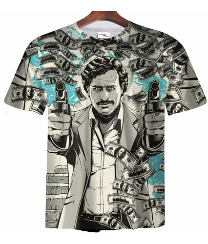 Remera Pablo Escobar Ranwey Pr124