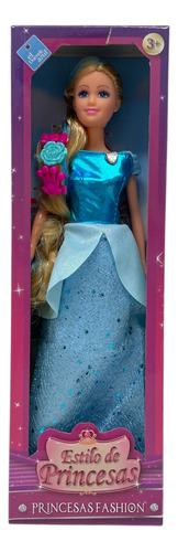 Muñeca Princesa Fashion El Duende Azul 30 Cm