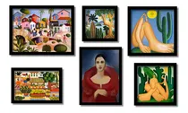 Comprar Tarsila Do Amaral Quadros Decorativos 6 Mais Famosos 