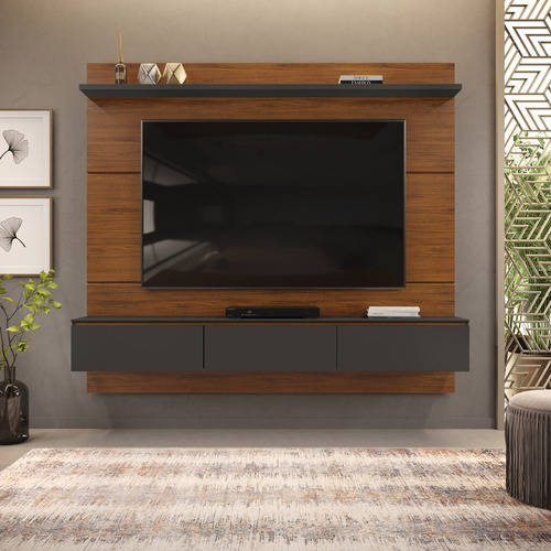 Panel de muebles de DJ Mateo Freijó/Urban Grey con 3 puertas de hasta 65 pulgadas