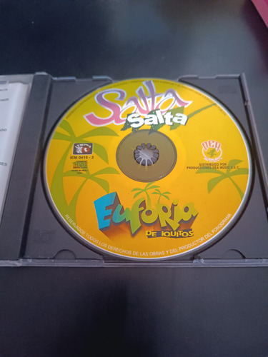 Cd Original Usado Se Hace Envios A Todo El Perú - Euforia (Usado)
