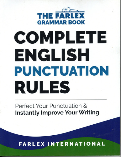 Complete English Punctuation Rules