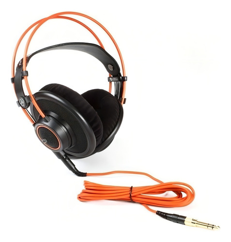 Fones de ouvido Akg K712 Pro Reference Studio K 712, cor preta