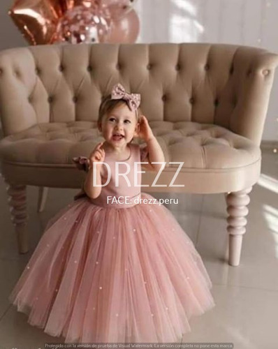Imagen 6 de 10 de Vestido Para Niña Desde La Talla 2 Hasta La 16