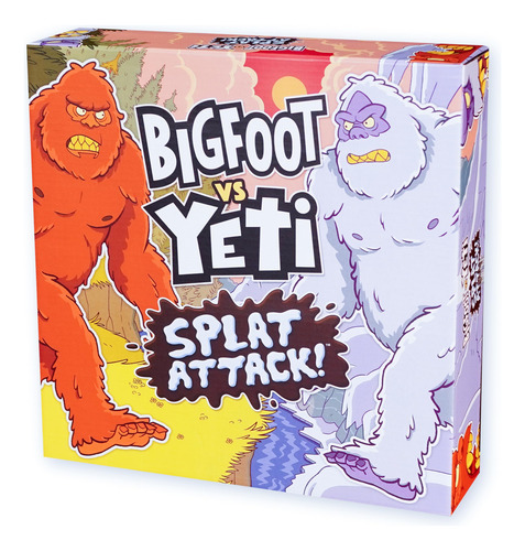 Juego Bigfoot Vs. Yeti Splat Attack Funny Cryptid Showdown 6