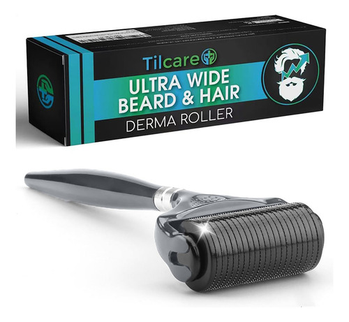 Rodillo Derma Ultra Ancho Para Barba Y Cabello Paquete De 1