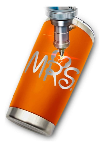 Termo Yite Naranja 500 Ml Diseño De Mrs