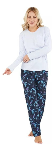 Pijama Mujer Invierno Modal Bianca Secreta 23040