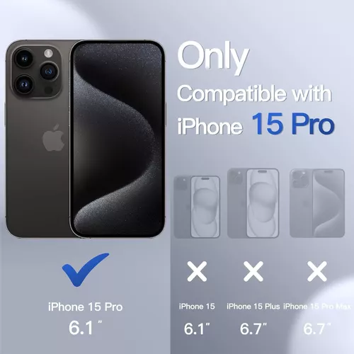 Funda Para iPhone 15 Pro Max Plus Compatible Con Magsafe
