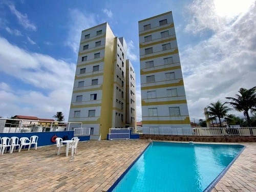 Apartamento Com Piscina De Frente Para O Praia Em Itanhaém Litoral Sul