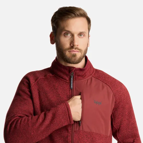 Chaqueta Hombre Coronado Blend-pro Melange Burdeo Lippi
