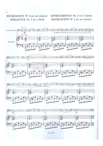 Nouvelle Technique De Contrabasse Volume 1: Methode Complete