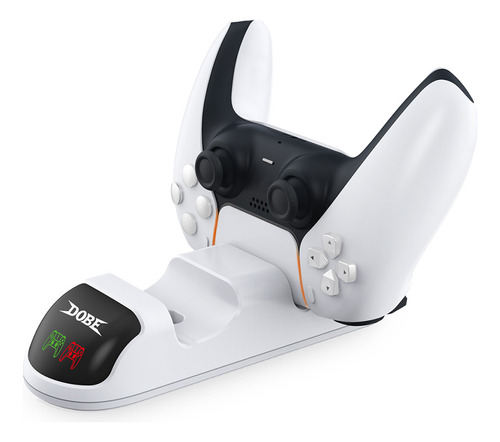 Cargador de doble base compatible con mando PS5 y PlayStation 5, carga rápida