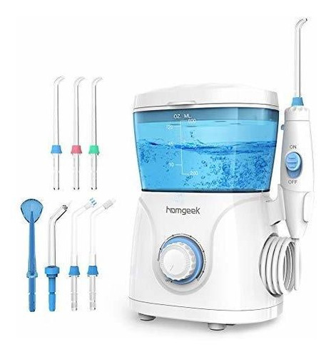 Hilo Dental De Agua Mejorado Homgeek, Irrigador Oral, Hilo 7