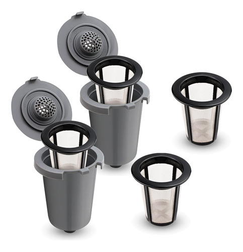 Vaso De Filtro Reutilizable Para Cuisinart, Gris (paquete De