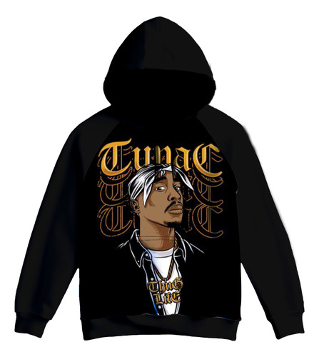 Moletom Personalizado Hip Hop Rap Tupac Shakur 2pac