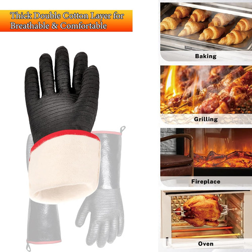 Guantes De Parrilla Resistentes Al Calor De 932 °f - Imperme