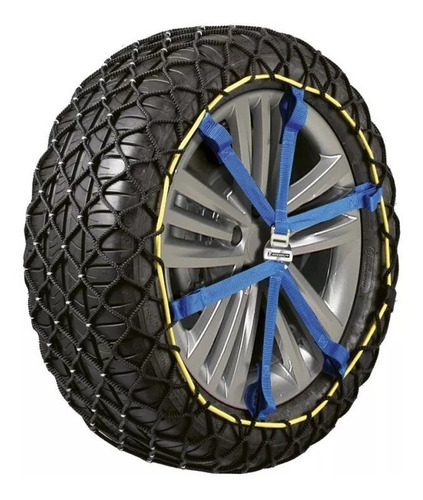 Imagen 1 de 12 de Cadena Para Nieve Tela Red Easy Grip Evo 10 Michelin Evo10